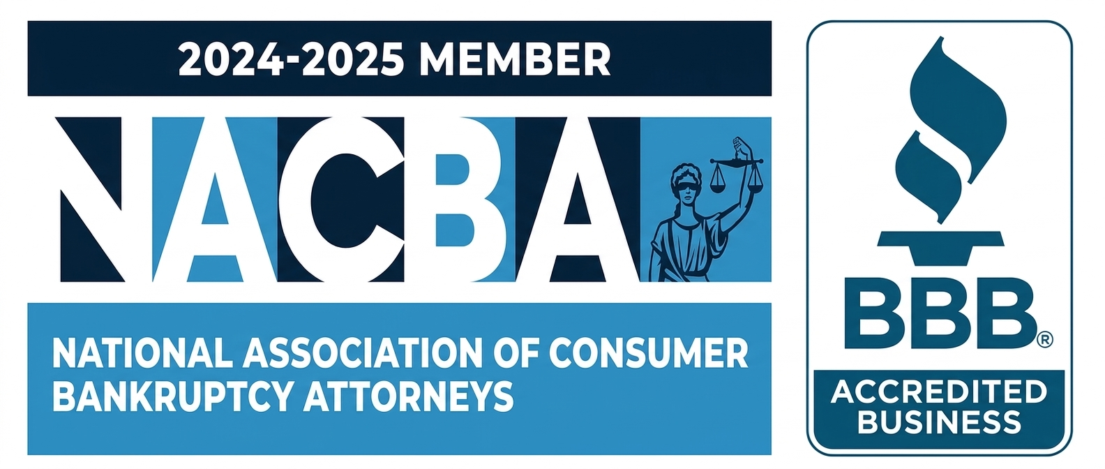 NACBA 2024-2025 Member & BBB Accredited Business